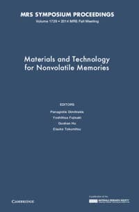 Materials and Technology for Nonvolatile Memories: Volume 1729