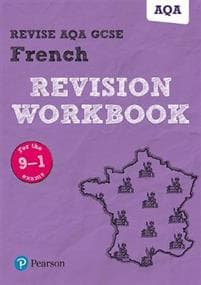 Pearson REVISE AQA GCSE French Revision Workbook for 2025 exams