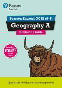 Pearson REVISE Edexcel GCSE Geography A Revision Guide inc online