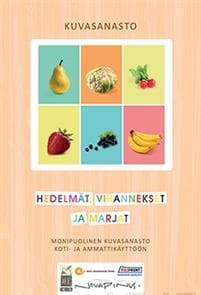 A5 Kuvasanasto - Hedelmät, vihannekset ja marjat