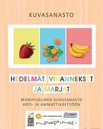 A6 Kuvasanasto - Hedelmät, vihannekset ja marjat