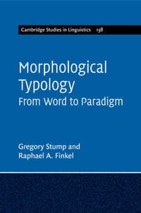 Morphological Typology