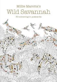 Millie Marotta's Wild Savannah Postcard Book