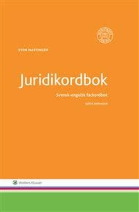 Juridikordbok : Svensk-engelsk fackordbok