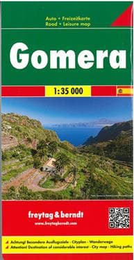 Gomera Road-, Hiking Map 1:35 000