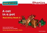 Read Write Inc. Phonics A Cat in a Pot (Red Ditty Book 3) Gill