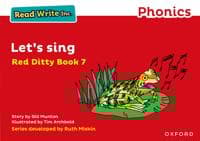 Read Write Inc. Phonics Let's Sing (Red Ditty Book 7) Gill Munton