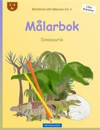 BROCKHAUSEN Målarbok Vol. 3 - Målarbok: Dinosaurie
