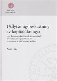 Utflyttningsbeskattning av kapitalökningar