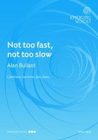 Not too fast, not too slow