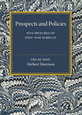 Miniatyrbillede 1 af 2: Prospects and Policies