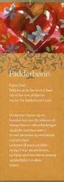 Fadderbønn