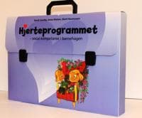 Hjerteprogrammet. Sosial kompetanse i barnehagen. 1 magnettavle med bilder. 9 illustrerte samtalekort. 1 veiledning. Emballert i plastkoffert