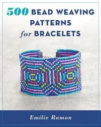 500 Bead Weaving Patterns for Bracelets Emilie Ramon 9780811718011