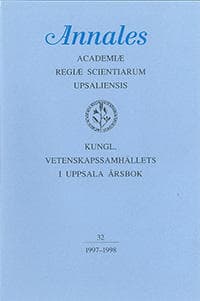 Kungl. Vetenskapssamhällets i Uppsala årsbok 32/1997-1998