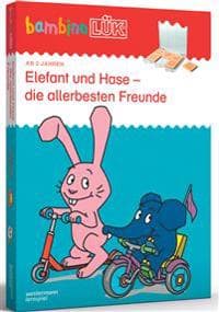 bambinoLÜK-Set. Elefant und Hase - die allerbesten Freunde