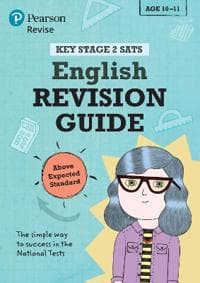 Pearson REVISE Key Stage 2 SATs English Revision Guide Above Expected Standard for the 2025 and 2026 exams