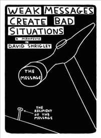 Weak Messages Create Bad Situations