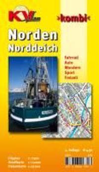 Norden, KVplan, Radkarte/Freizeitkarte/Stadtplan, 1:25.000 / 1:15.000 / 1:7.500