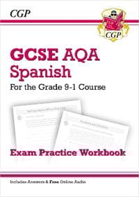 GCSE Spanish AQA Exam Practice Workbook: includes AnswersOnline Audio (For exams in 2025)