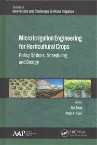 Micro Irrigation Engineering for Horticultural Crops
