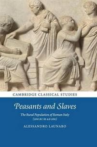 Peasants and Slaves Alessandro Launaro 9781107004795 CDON