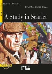 A Study in Scarlet. Buch + Audio-CD
