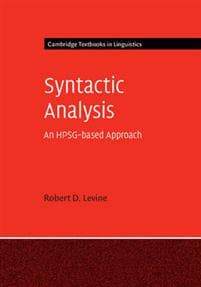 Syntactic Analysis