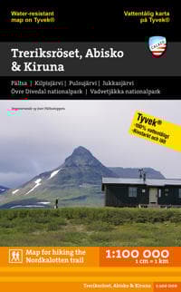 Treriksröset, Abisko & Kiruna 1:100 000