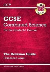 GCSE Combined Science Revision Guide - Foundation includes Online Edition, VideosQuizzes