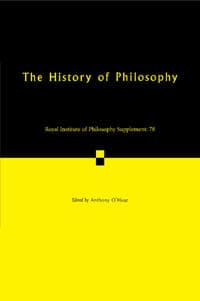 History of Philosophy