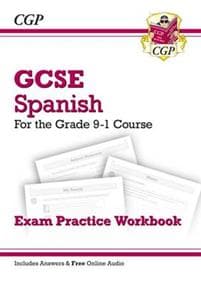 GCSE Spanish Exam Practice Workbook: includes AnswersOnline Audio (For exams in 2025)
