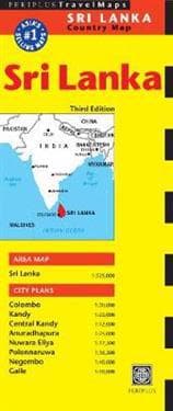 Sri Lanka Travel Map Third Edition