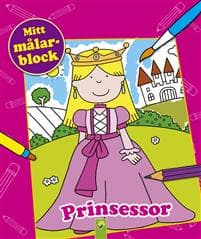 Mitt målarblock. Prinsessor