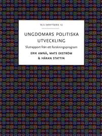 Ungdomars politiska utveckling : slutrapport från ett forskningsprogram
