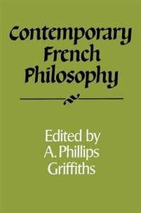 Contemporary French Philosophy
