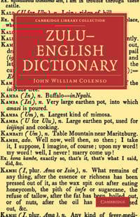 Zulu–English Dictionary