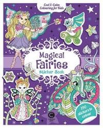CoolCalm Colouring for Kids: Magical Fairies Sticker Book