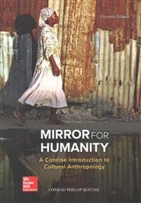 Mirror for Humanity: A Concise Introduction to Cultural Anthropology