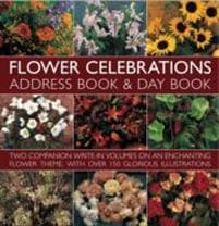 Flower Celebrations Address Book and Day Book Set