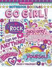 Notebook Doodles Go Girl!