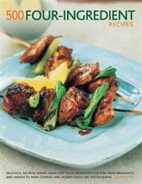 500 Four-ingredient recipes