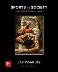 Sports in Society: Issues and Controversies