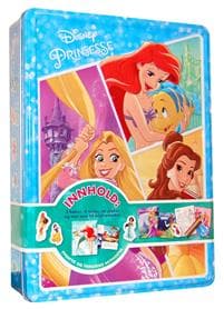 Prinsesse. Disney tinnboks. 3 bøker, 4 tusjer, 1 plakat og 50 klistremerker