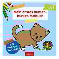 Mein erstes kunterbuntes Malbuch
