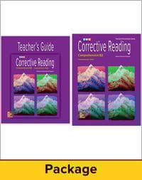 Corrective Reading Comprehension Level B2, Teacher Materials Package