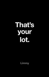 That’s Your Lot