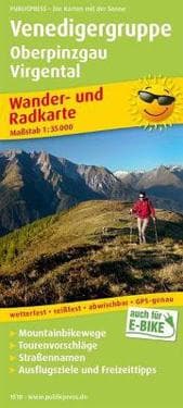 Venedigergruppe / Oberpinzgau / Virgental hikebike map