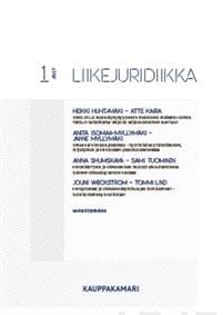 Liikejuridiikka 1/2017