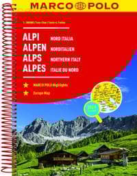 Alps and Northern  Italy - Marco Polo Road atlas
